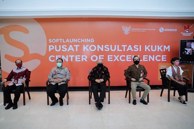 Menkop Resmikan Pusat Konsultasi KUKM Di Smesco Indonesia 