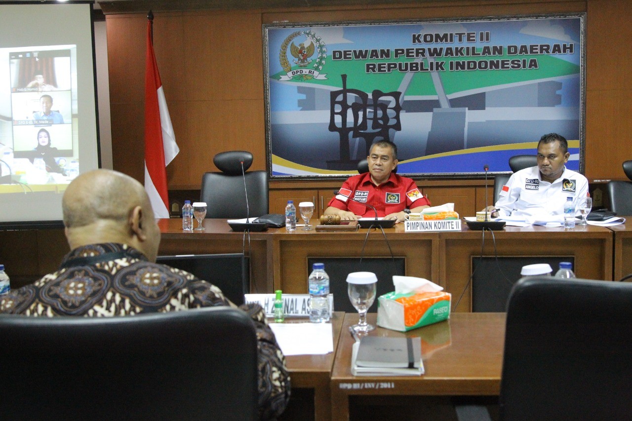 Komite II DPD RI : Tidak Semua Perizinan Transportasi Harus Diurus Pusat