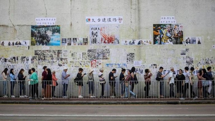 Oposisi Hong Kong Gelar Pemilihan Pendahuluan Jelang Pemilu September