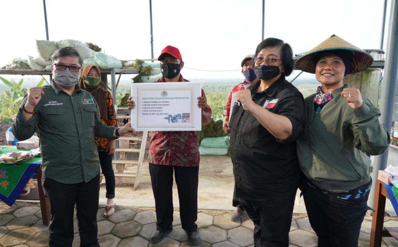 Sapa Warga Kemusu Boyolali, Menteri Siti Kegirangan