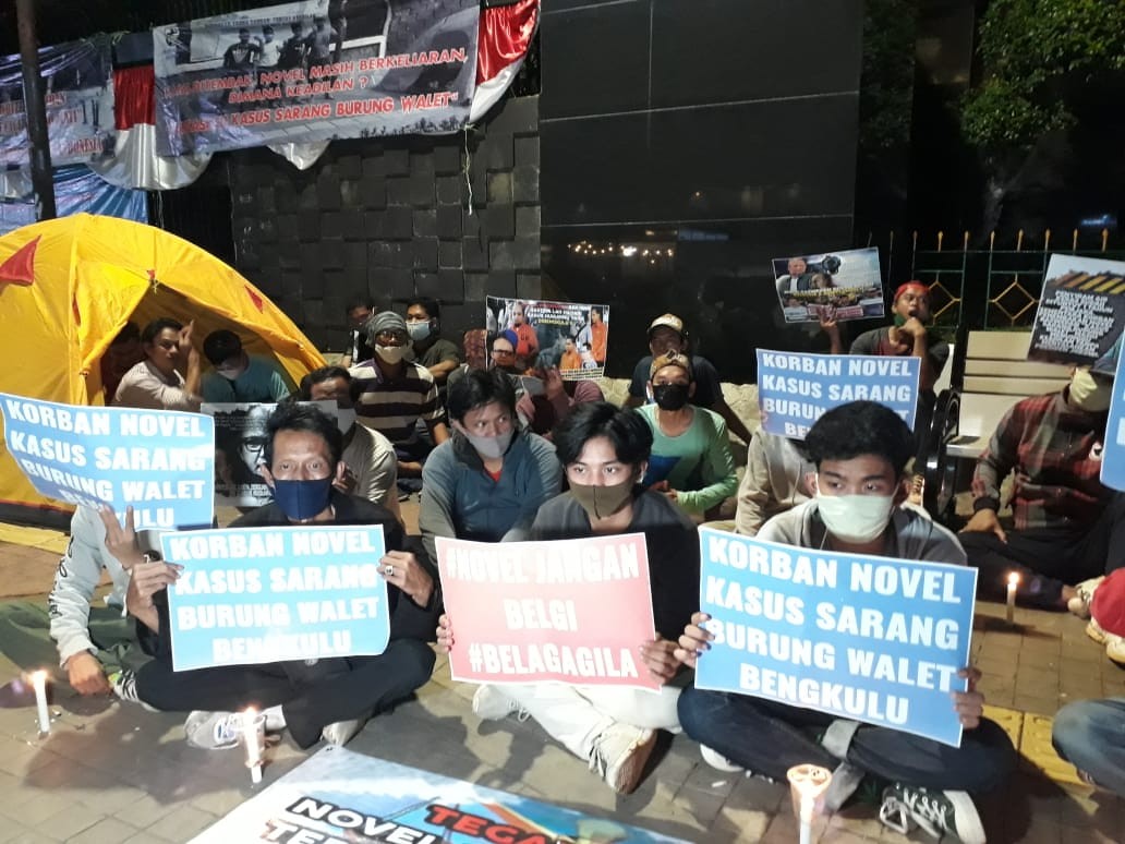 Curhatan Keluarga Korban Sarang Burung Walet dan Doa Bersama Adili Novel