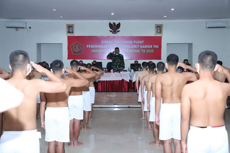 Kasum TNI Pimpin Sidang Pantukhir Penerimaan Perwira Khusus Tenaga Kesehatan