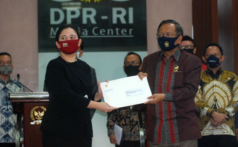 Surat Presiden Diterima DPR