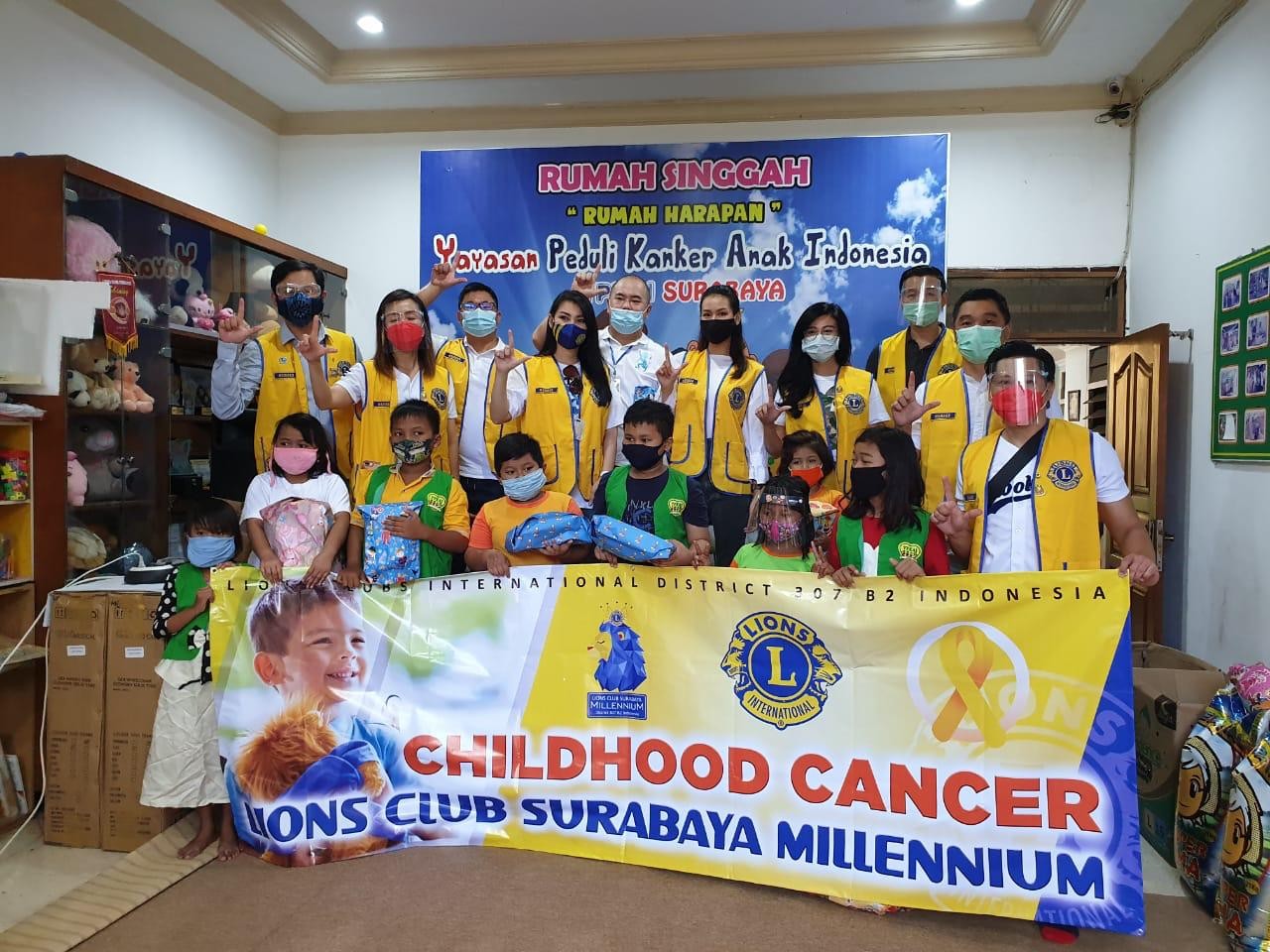 Aksi Sosial Lions Club Surabaya Millennium, Ini Kemeriahannya