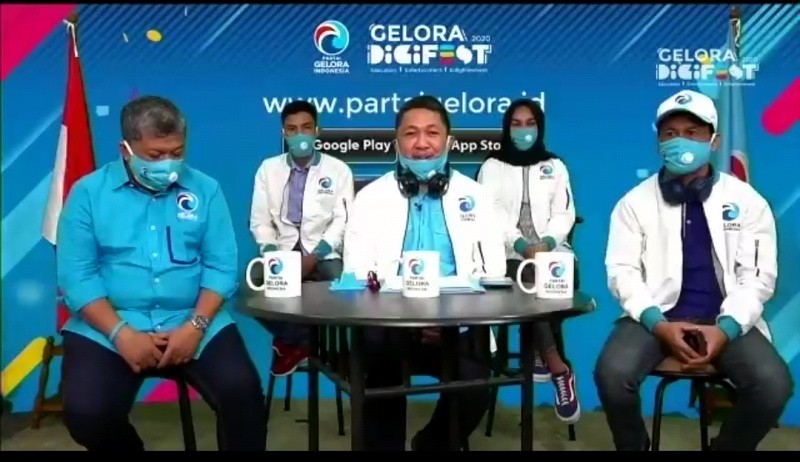 Partai GeloraTargetkan Rekrut 10 Juta Pemilih Hingga 2023