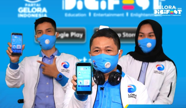 Anis Mata Luncurkan Aplikasi Pendaftaran Partai Gelora Secara Digital