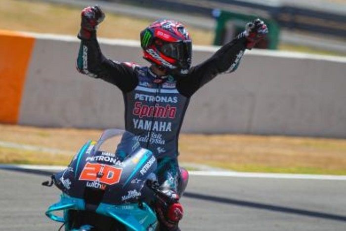 Fabio Quartararo tampil Sebagai Juara di Sirkuit Jerez
