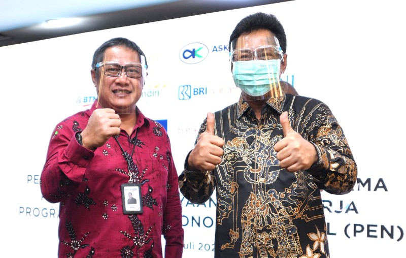 Dukung FEN, BTN Syariah Gandeng Jamkrindo Syariah