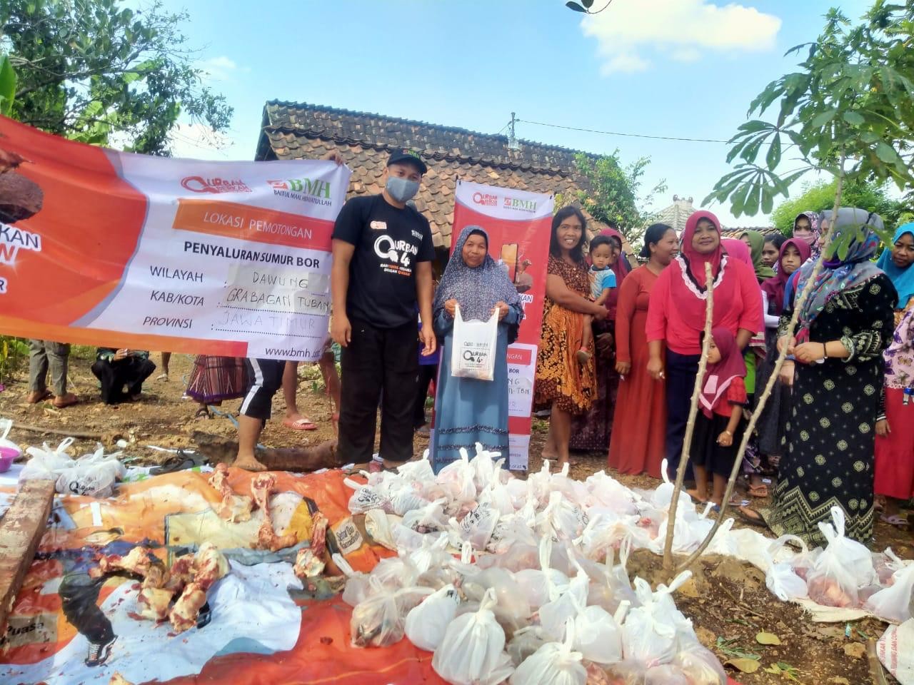 Laznas BMH Bangun Sumur Bor untuk Desa Kekeringan