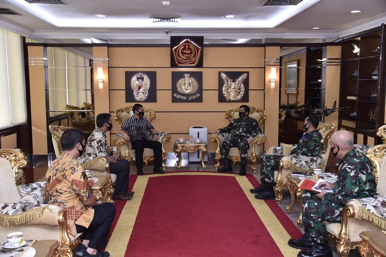 Terima Audiensi Pengurus PB FORKI, Panglima Berpesan Jasa Kesehatan Atlet