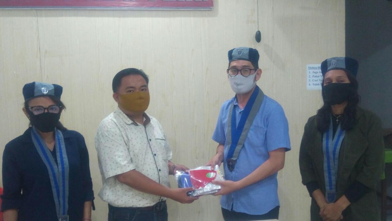 Dukung Program Jatim Bermasker, GMKI Bagikan 26.000 Masker