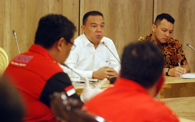 Sufmi Dasco Terima Buruh