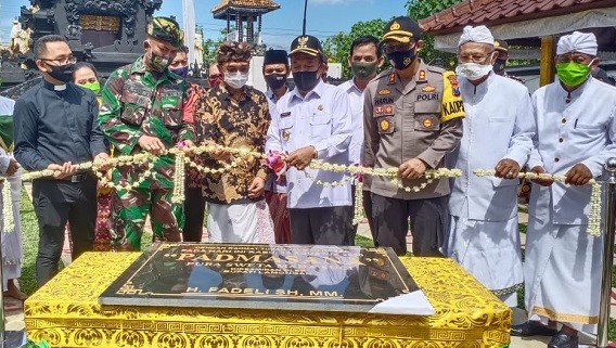 Forkopimda Resmikan Tiga Tempat Ibadah Tangguh