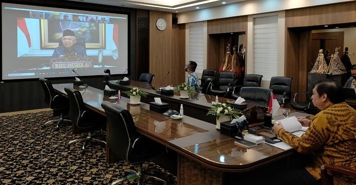 Pemulihan Ekonomi Nasional, Airlangga : Wapres Pesan Harus Cermat