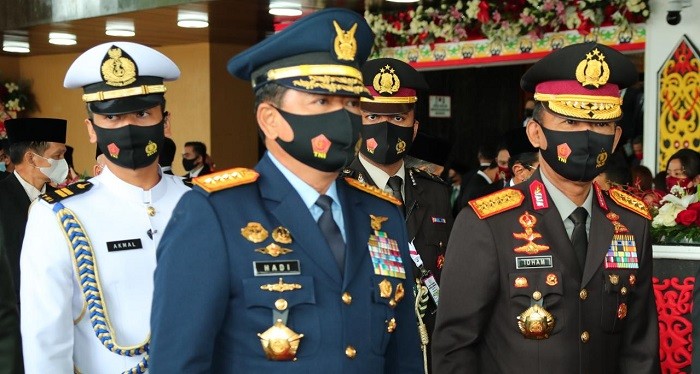Panglima TNI Hadiri Sidang Tahunan MPR-DPR-DPD RI Tahun 2020