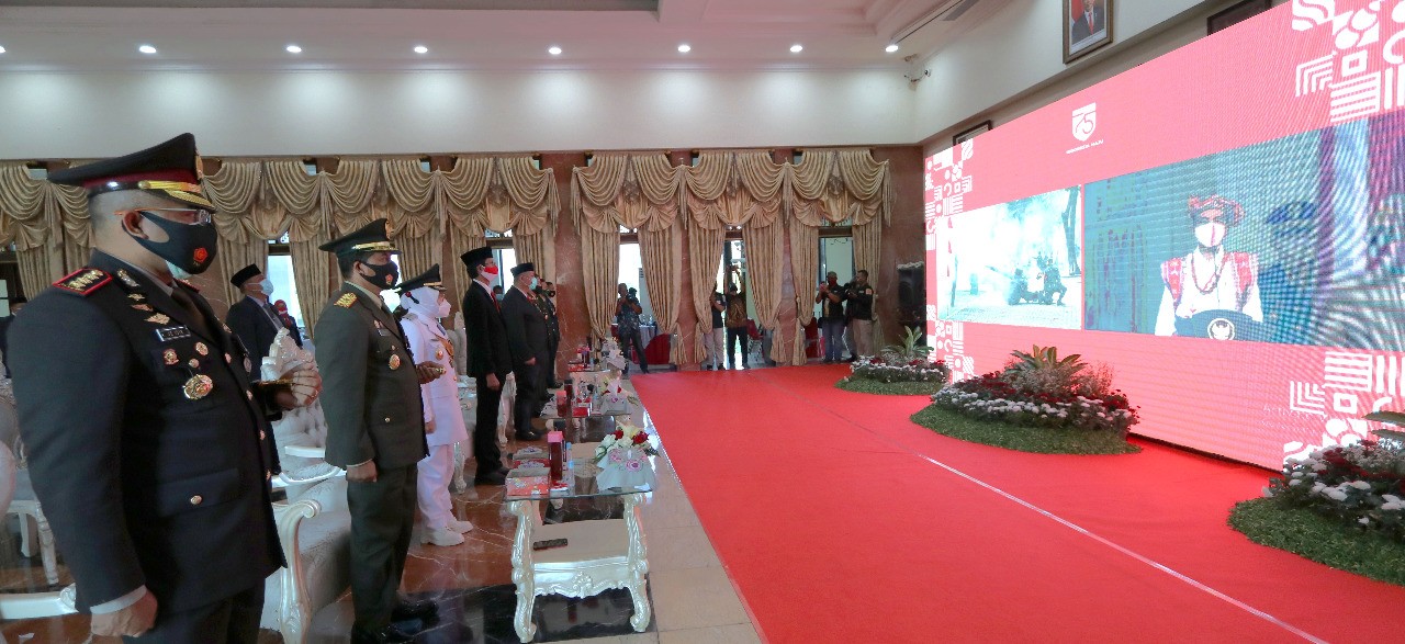Upacara Virtual, Bela Negara di Tengah Pandemi