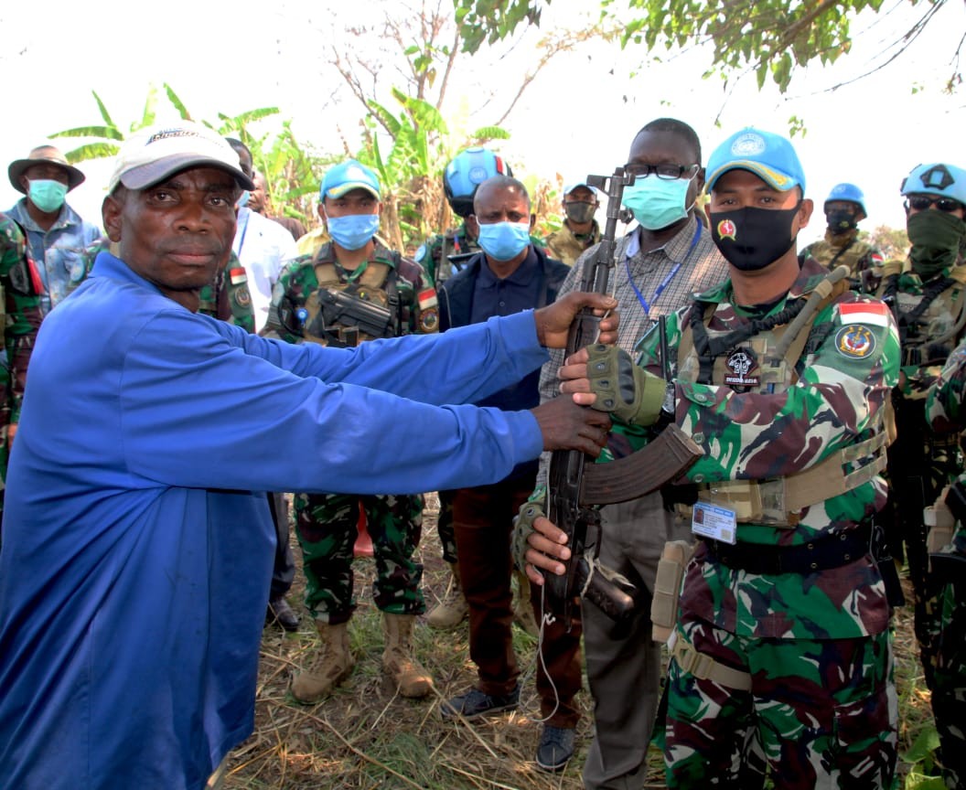 TNI Berhasil Turunkan 32 Milisi Afrika
