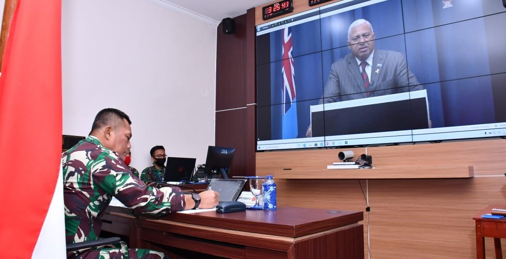 Kasum TNI Turut serta Konferensi Indo-Pacific Chiefs of Defense 2020 Secara Virtual