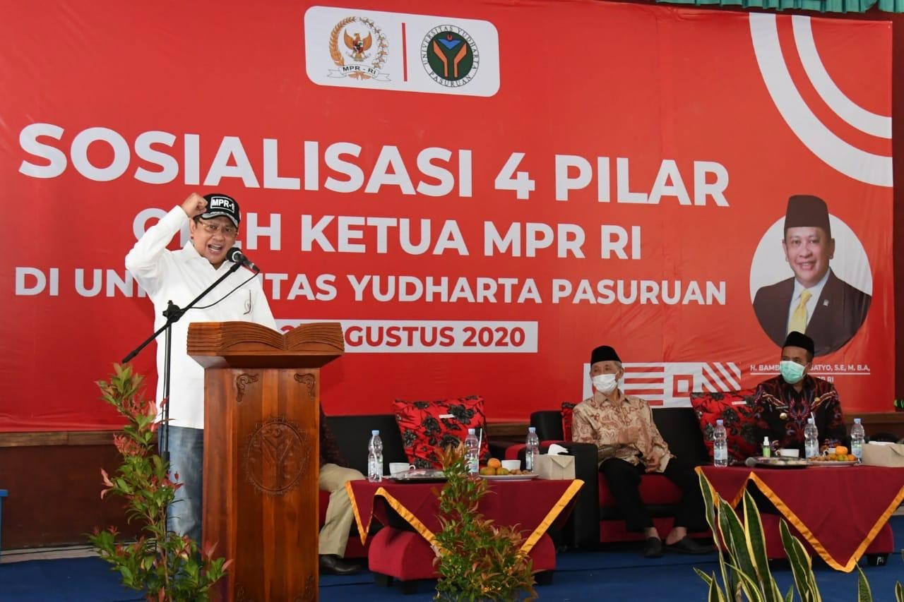 Bamsoet Dorong Santri dan Mahasiswa Jadi Benteng Penjaga Pancasila