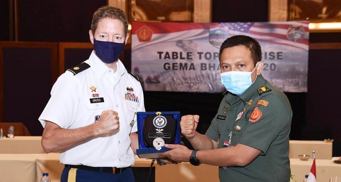 Waasops Panglima TNI Tutup Table Top Joint Exercise Gema Bhakti 2020