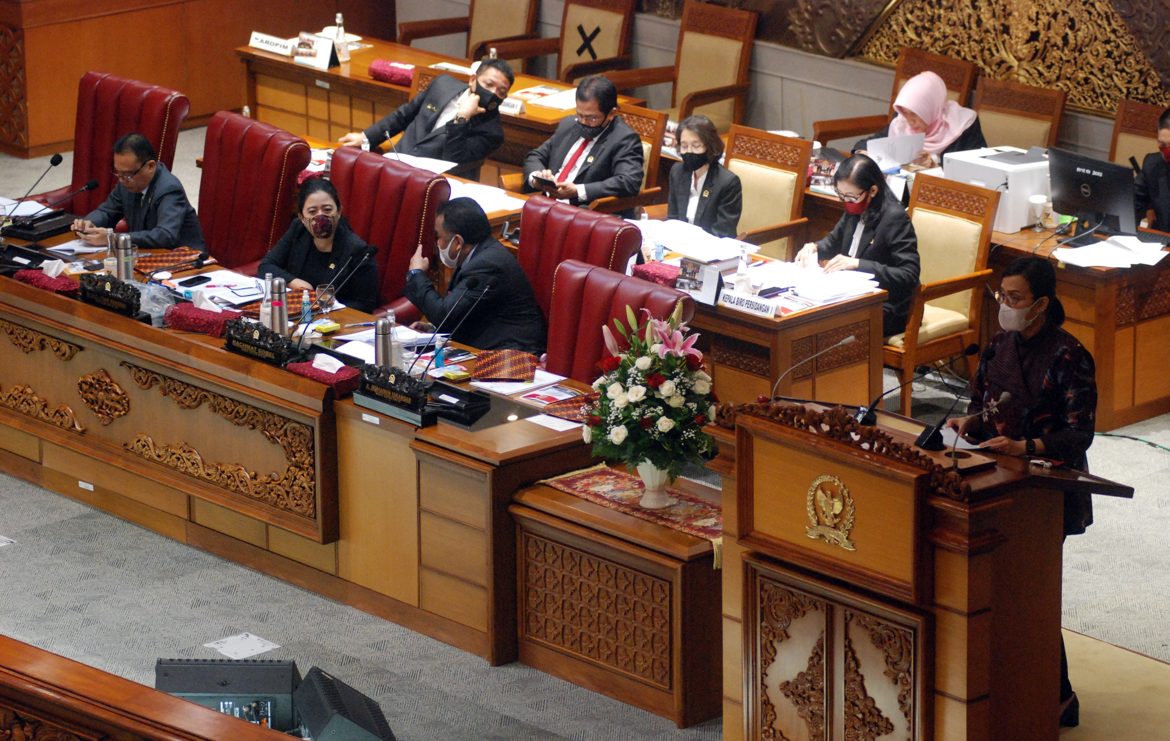 Paripurna DPR RI Dalam Rangka HUT Ke 75 DPR RI