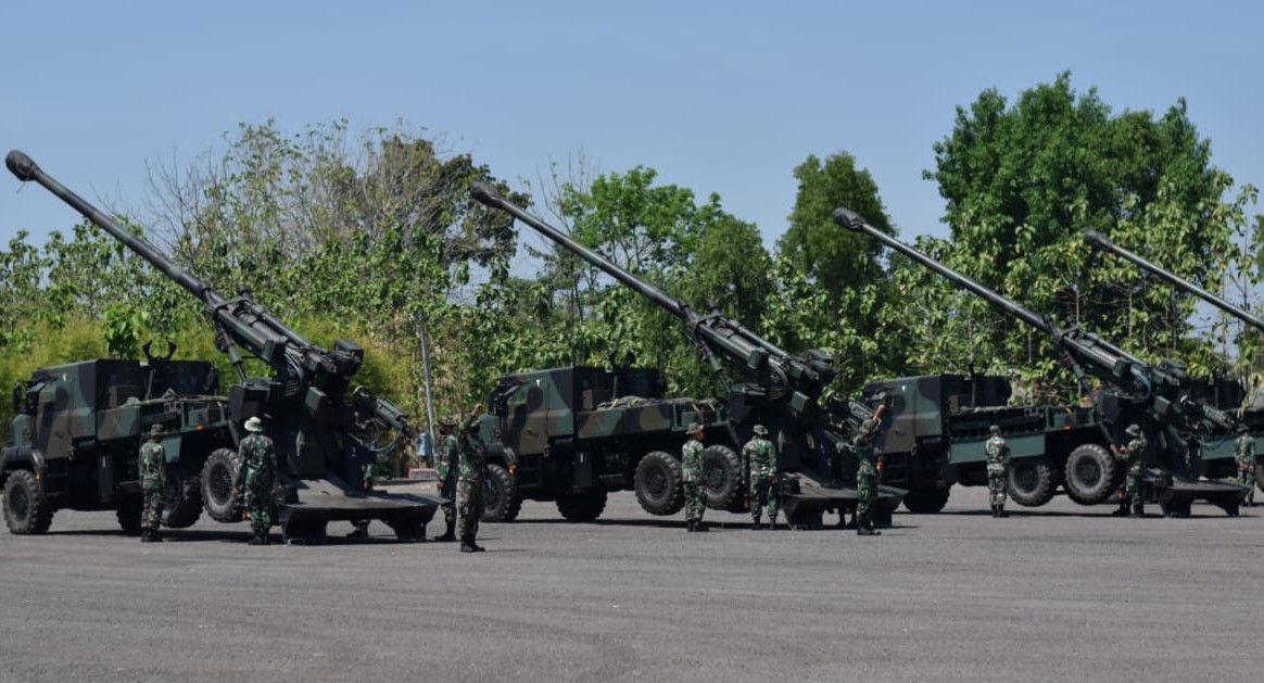 Kostrad Gelar Latihan Drill Pelayanan Meriam Dinas Baterai