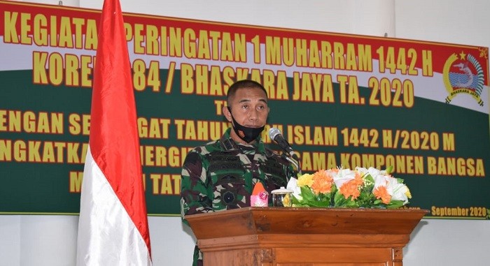 Korem Bhaskara Jaya : Tahun Baru Islam Dijadikan Ajang Perbaiki Diri