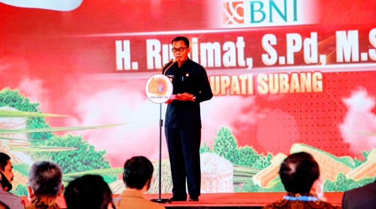 Bupati Subang dan AKABRI 89 Dukung Gerakan Ketahanan Pangan