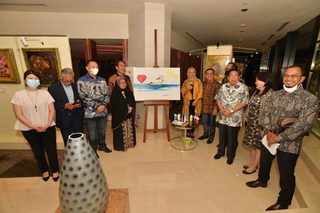 Buka Pameran Lukisan Iwan Suhaya,  Bamsoet: Hadirkan Keindahan dalam Keberagaman