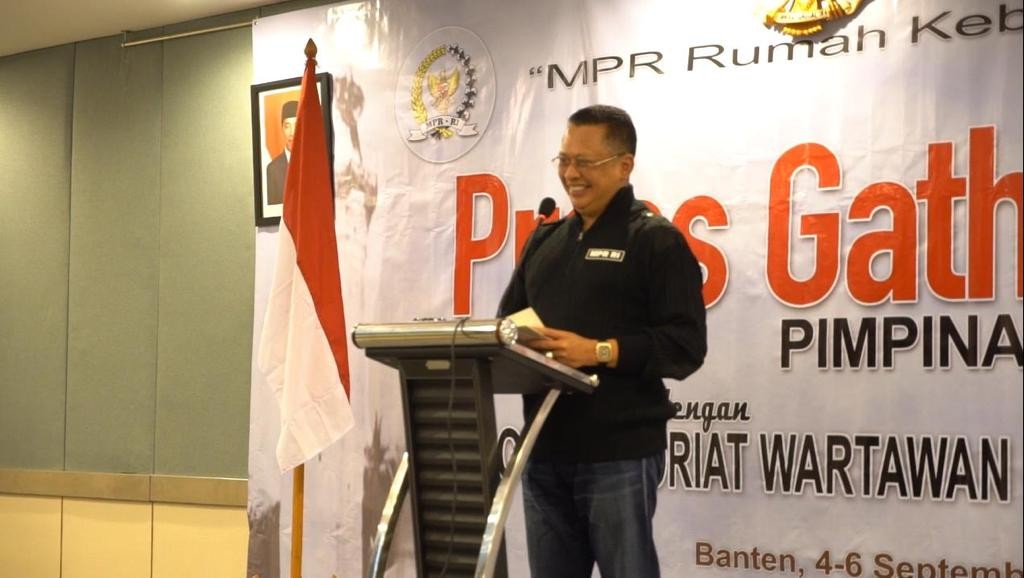 Ketua MPR RI Ingatkan Pers Harus Jadi Corong Penyebar Semangat Kebangsaan