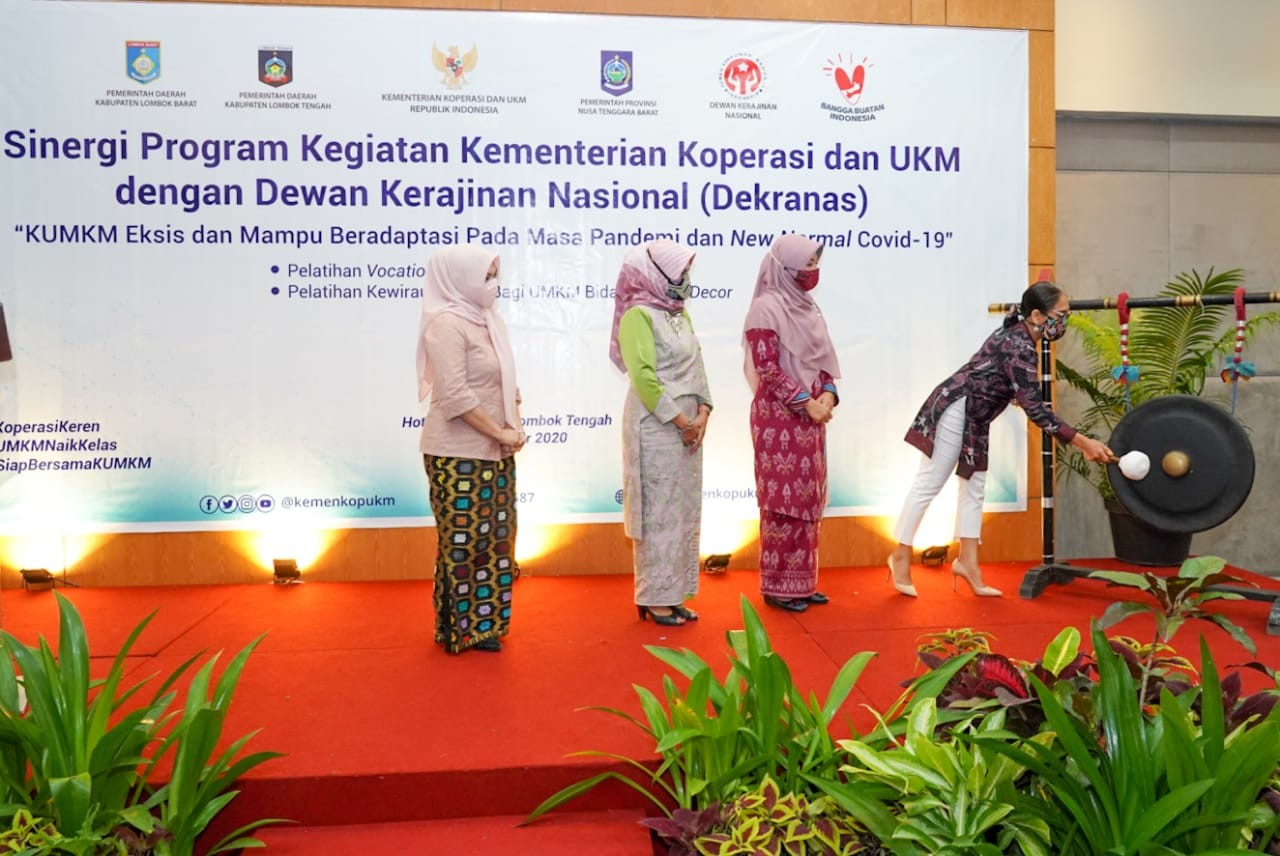 Dekranas Harap Pelaku UMKM Tetap Eksis Di Tengah Covid-19