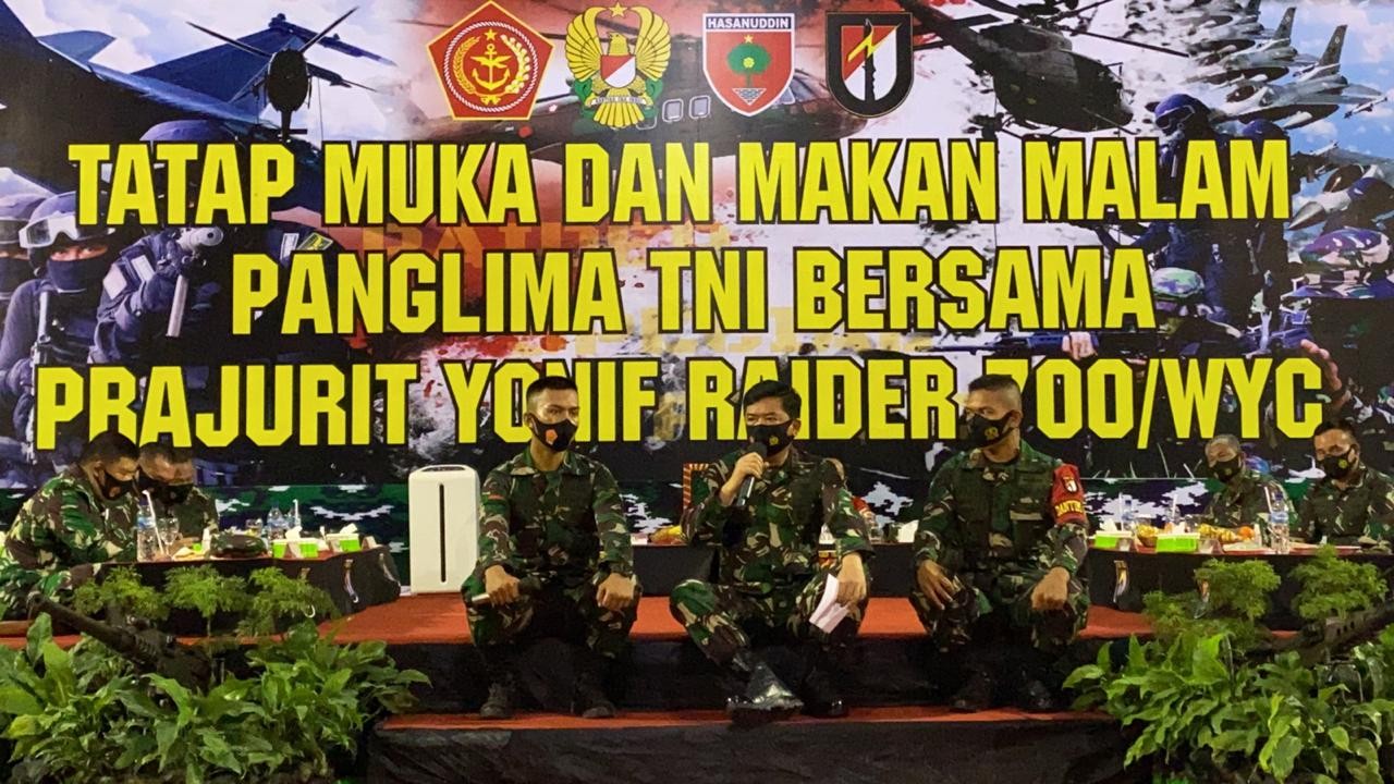 Pesan Panglima ke Prajurit : Selalu Dekat Dengan Rakyat