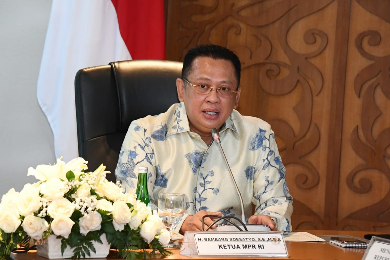 Ketua MPR Pimpin Rapat Konsultasi Bersama Menkopolhukam dan Mendagri Bahas Soal Otsus Papua