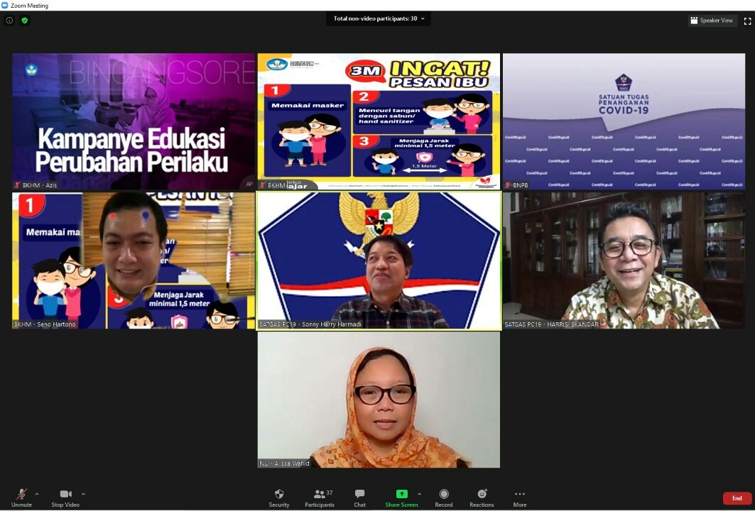 Satgas Covid-19 Minta Semua Pihak Beri Edukasi Perubahan Perilaku Komunitas Pendidikan