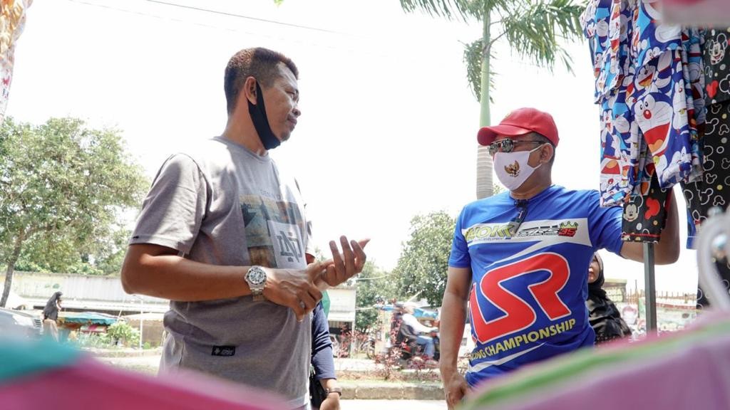 Bamsoet Minta Pedagang Jangan Menyerah di Tengah Pandemi
