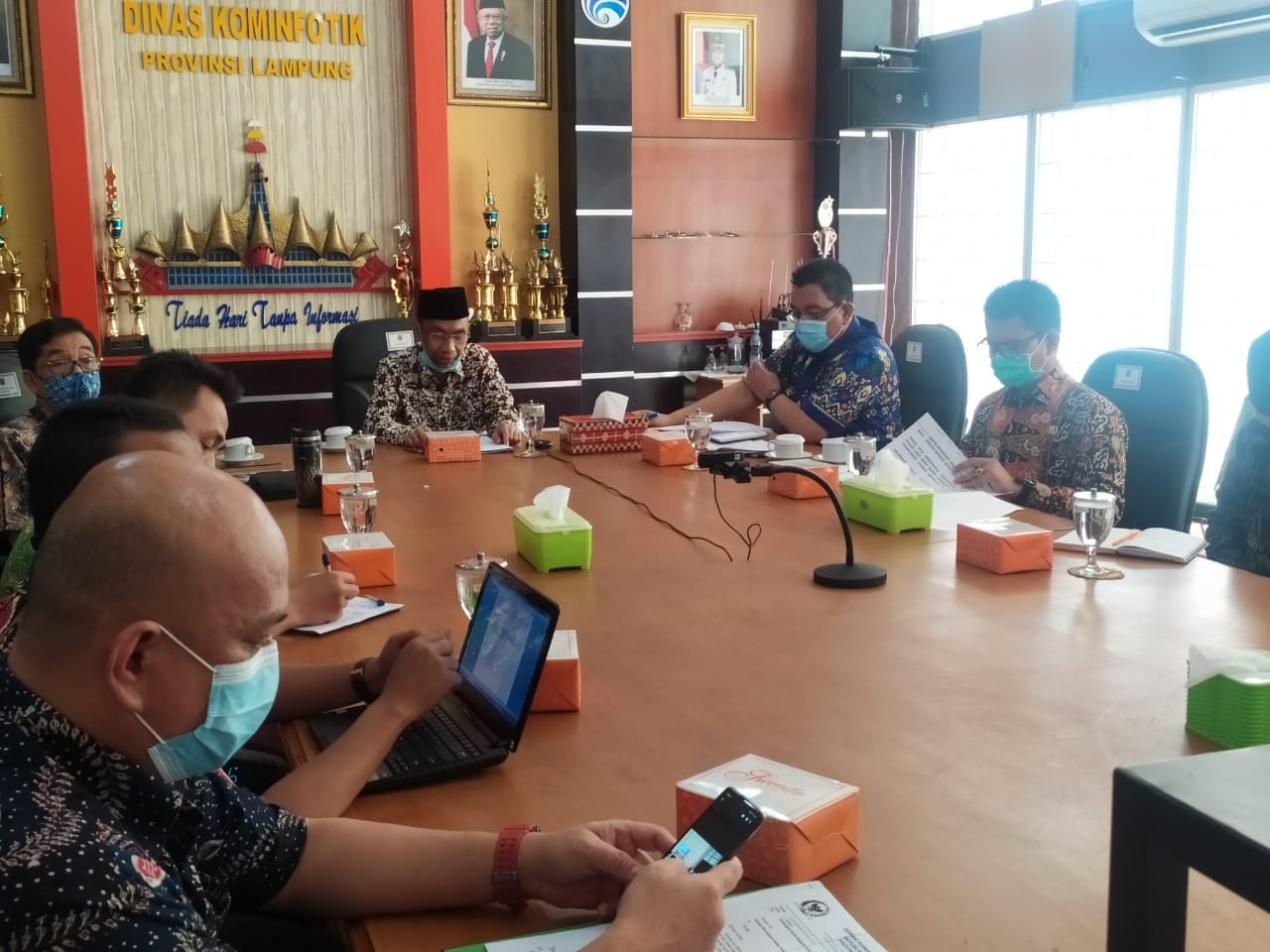 Abdul Hakim Pantau Produk Hukum Daerah Dalam Penanganan Covid-19