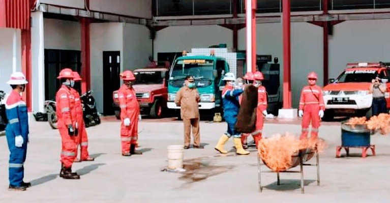 Pertamina EP Subang Gelar Pelatihan Penanganan Bencana Bersama Masyarakat