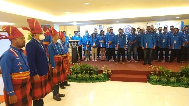 Lantik DPD BMI Sulsel, AHY: Bersama Kita Kuat, Bersatu Kita Bangkit