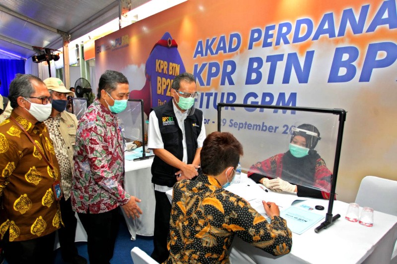 Bank BTN Gelar Akad Perdana KPR BP2BT Fitur GPM
