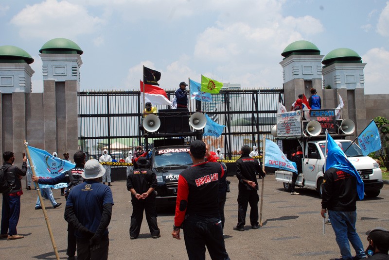 Buruh Tolak Omnibus Law