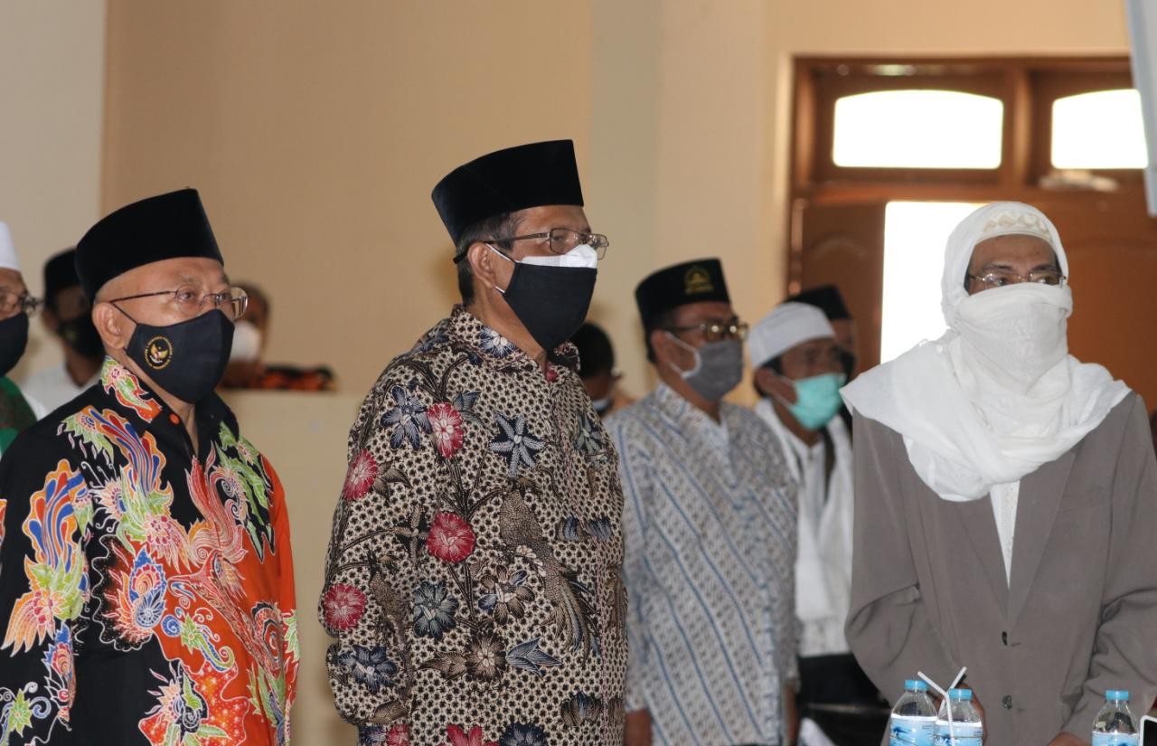 Ke Madura, Mahfud MD Ajak Kiai Kampanye Protokol Kesehatan
