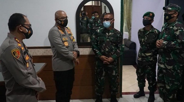 Kepolisian Turut Memberikan Surprise di Hari TNI
