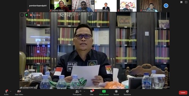 DPD RI Sudah Maksimal Perjuangkan Aspirasi Daerah dalam Omnibus Law