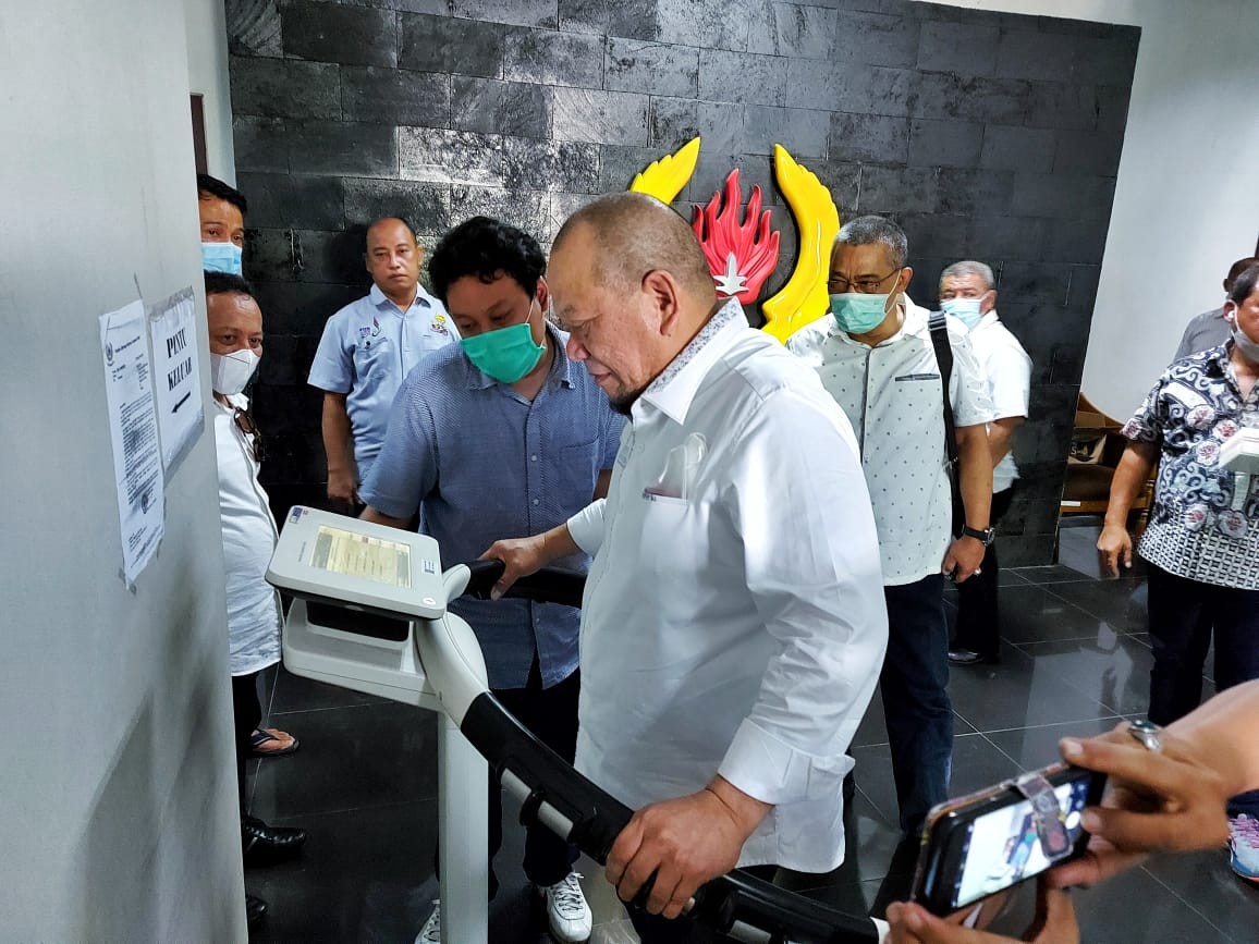 Kunjungi KONI Jatim, LaNyalla Apresiasi Pelaksanaan  PNN Jelang PON Papua