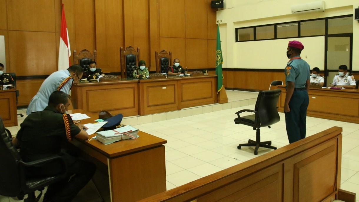 Pelaku Pembunuhan Babinsa Pekojan Dituntut 10 Tahun Penjara