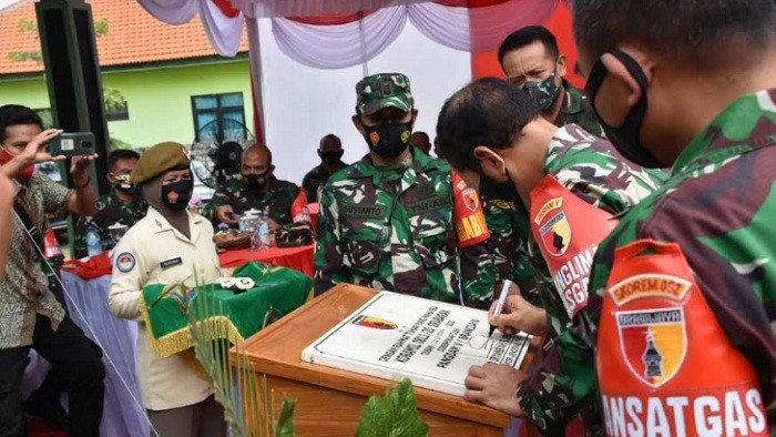 Koramil Grabagan Diresmikan Pangdam