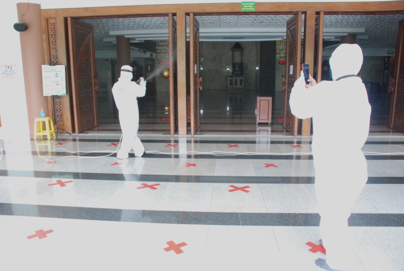 DPR RI Lakukan WFH Dua Hari Untuk Semprot Disinfektan