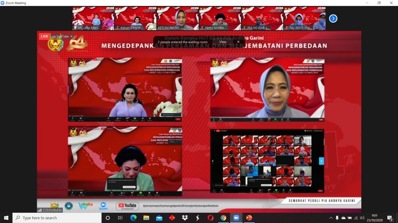 Ketum Dharma Pertiwi : Nasionalisme Suatu Bangsa Miliki Semangat Cinta Tanah Air