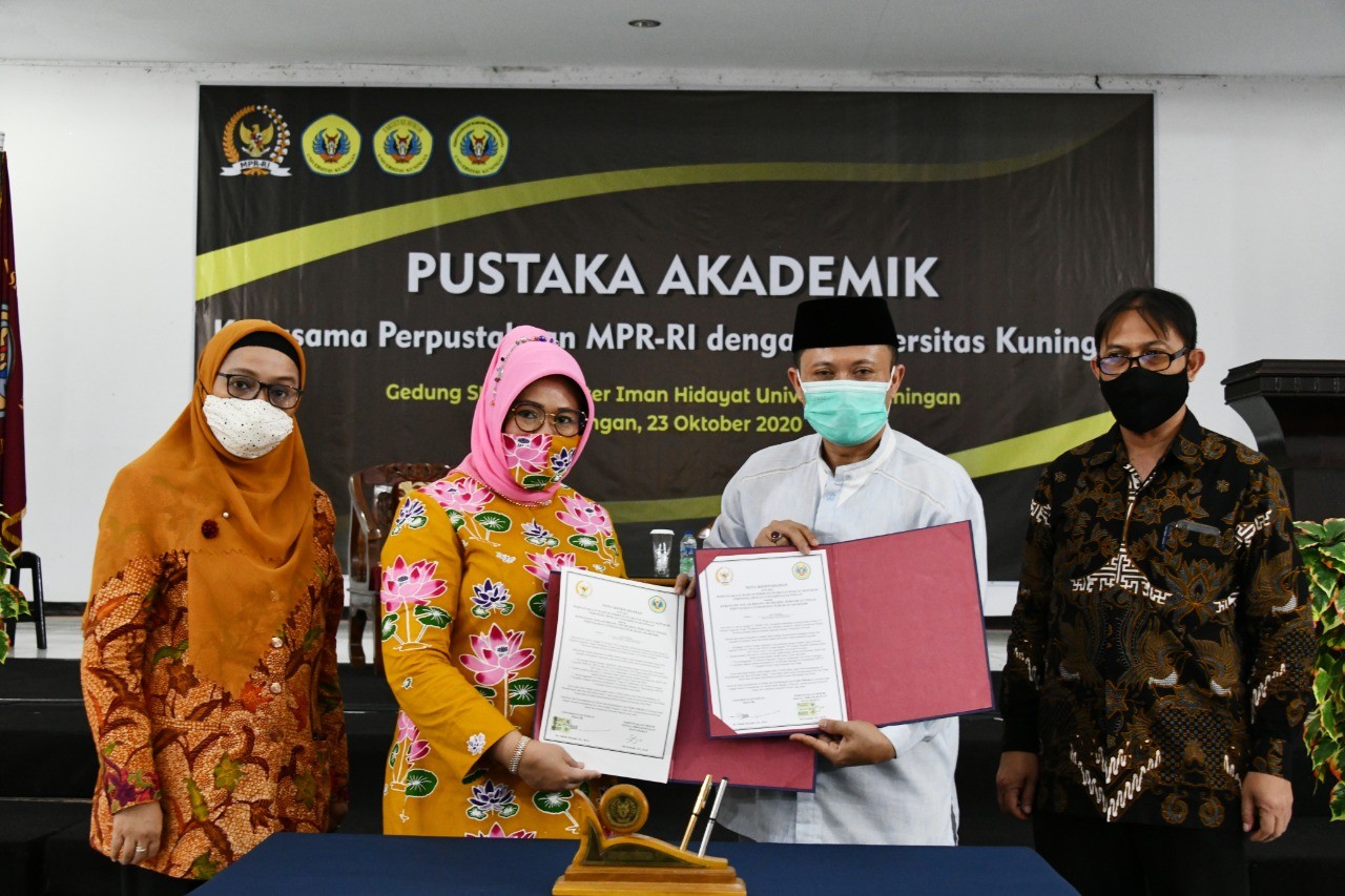 Perpustakaan MPR Jalin Kerjasama dengan Universitas Kuningan