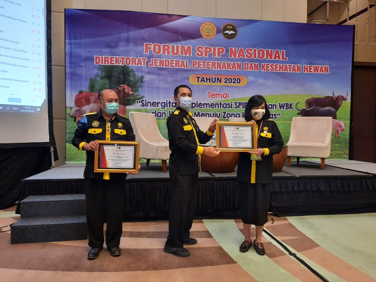 Ditjen PKH Beri Penghargaan Kepada Sembilan Satker Implementasi SPIP Terbaik
